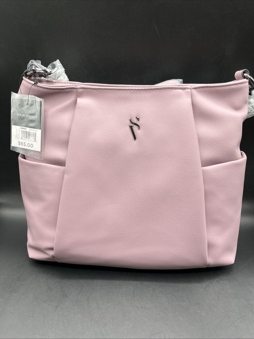 NWT Simply Vera Vera Wang Crossbody Vegan Leather Purse Handbag Lavender Purple